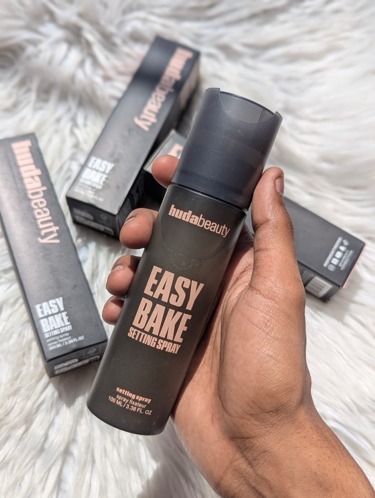 Huda Beauty Easy Bake Blurring Setting Spray 100Ml Made in Italy