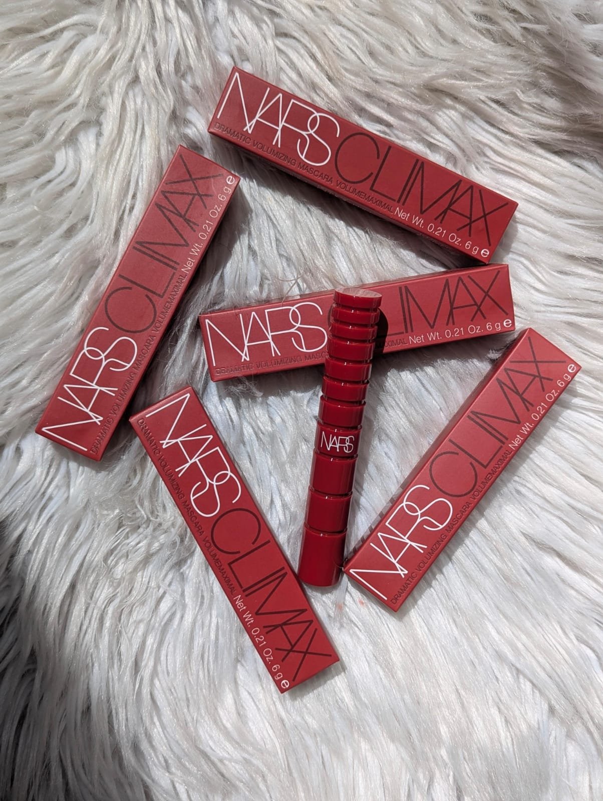 Nars Climax Explicit Black Mascara 6g Made in Italy