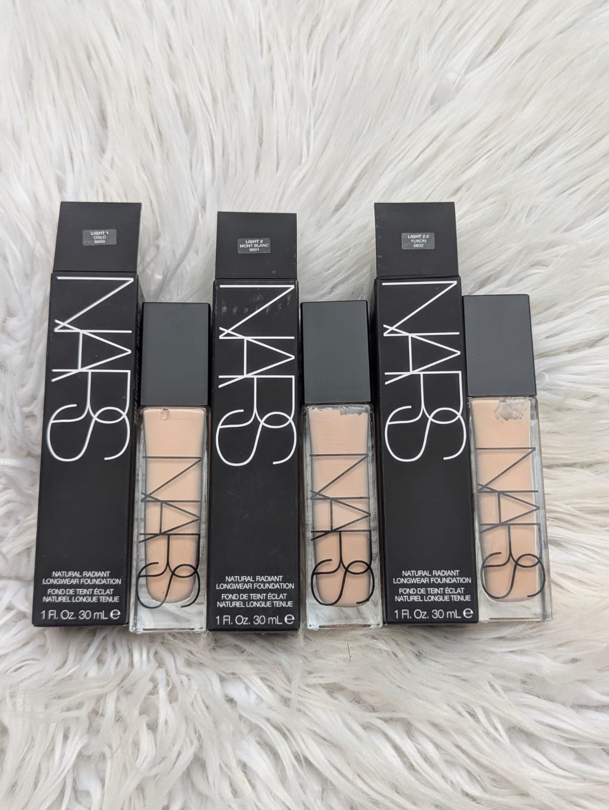 Nars Natural Radiant Longwear Foundation 30Ml Made in USA